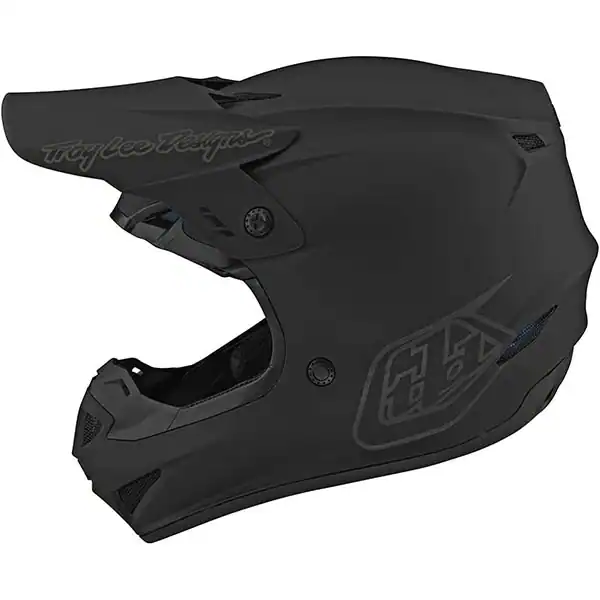 black dirt bike helmets