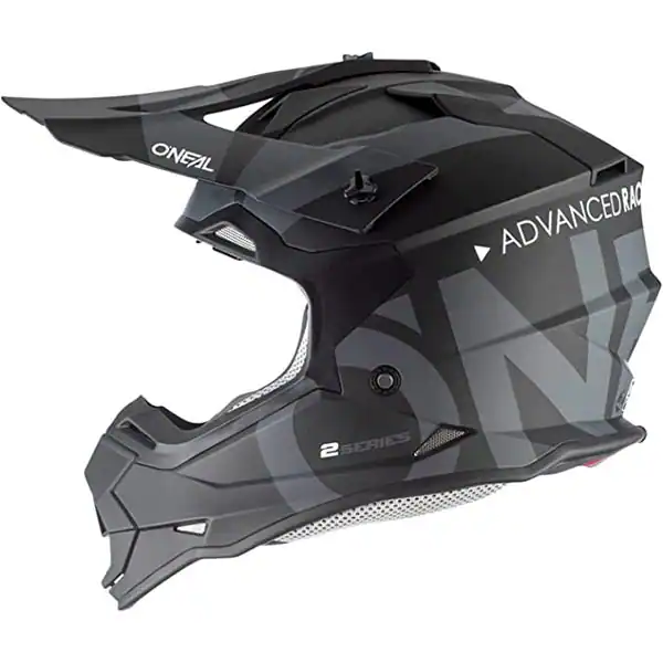 black dirt bike helmets