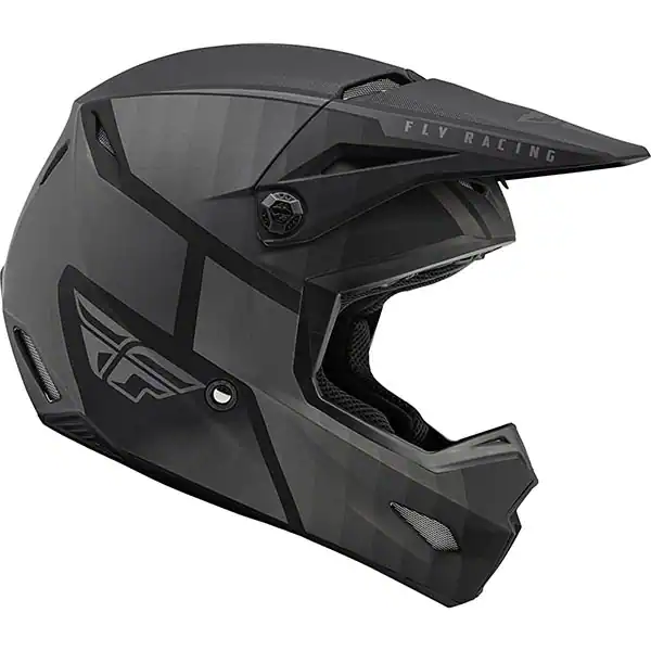 black dirt bike helmets